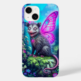 Whimsical Butterfly Wing Opossum Fantasy iPhone Case-Mate iPhone 14 Case
