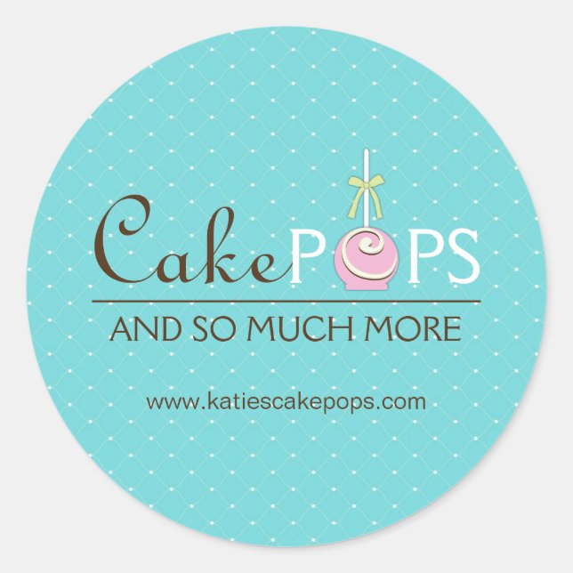 Whimsical Cake Pop Stickers (Front)