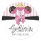 Whimsical Cake Pops Bakery Box Seals