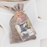Whimsical Calligraphy | Faded Photo Christmas Gift Gift Tags<br><div class="desc">These whimsical calligraphy faded photo Christmas gift tags are perfect for a modern holiday present. The design features elegant yet rustic typography with two of your photos,  one on the front and one on the back. Personalise them with your name.</div>