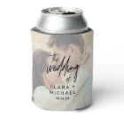 Whimsical Calligraphy | Faded Photo Wedding Favour