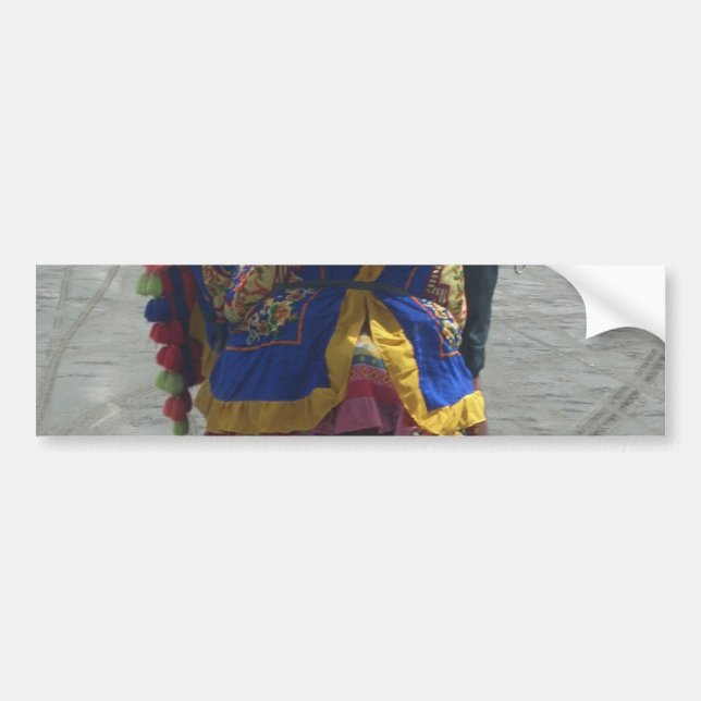 Whimsical Camel Art Print/Graphic Bumper Sticker (Front)