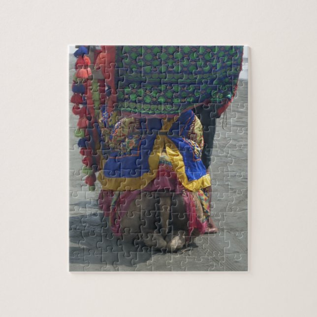 Whimsical Camel Art Print/Graphic Jigsaw Puzzle (Vertical)