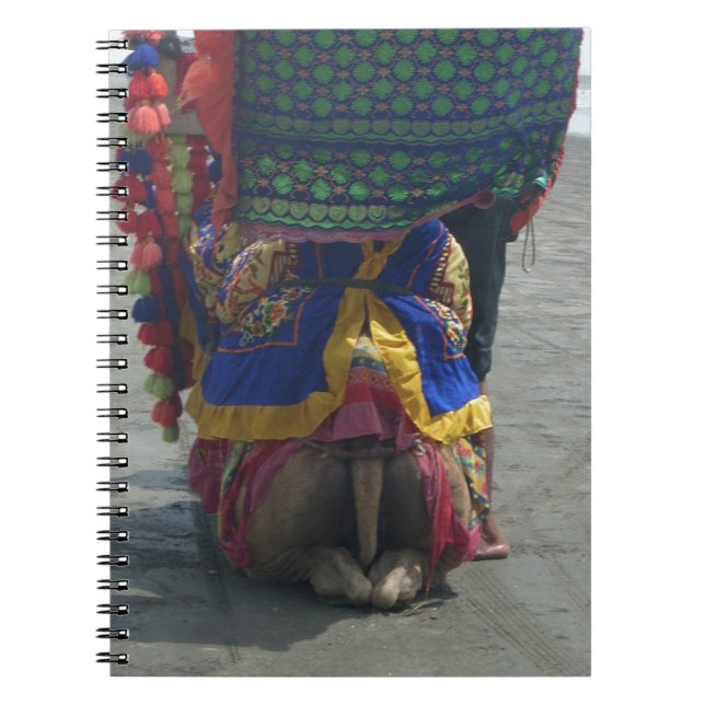 Whimsical Camel Art Print/Graphic Notebook (Front)