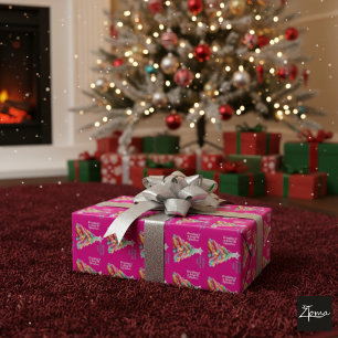 Whimsical Candy Tree Wrapping Paper