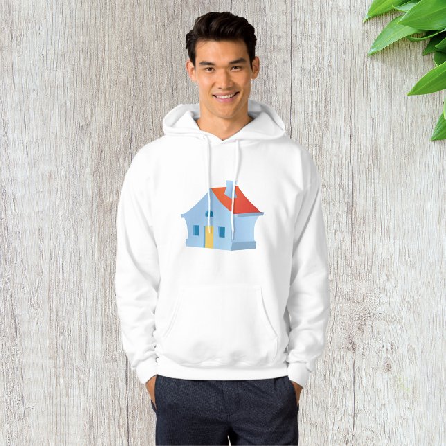 Whimsical Cartoon House Colourful Playful Home Hoodie (Creator Uploaded)