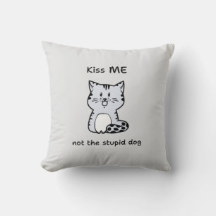 Whimsical Cat Cushion