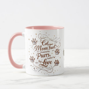Whimsical Cat Mum Mug – Purrs & Love Fuel