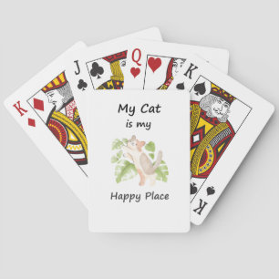 Whimsical Cat Playing Cards