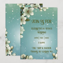 Whimsical Cherry blossom with Sparkles