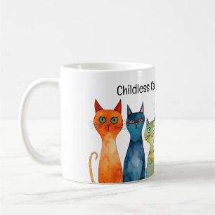 Whimsical Childless Cat Lady for Kamala Coffee Mug