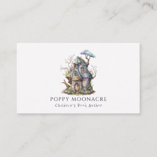 Whimsical Children's Book Author Business Card