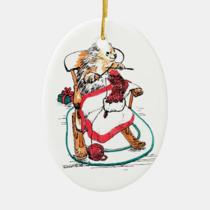 Whimsical Christmas Alaska Wildlife Ornament
