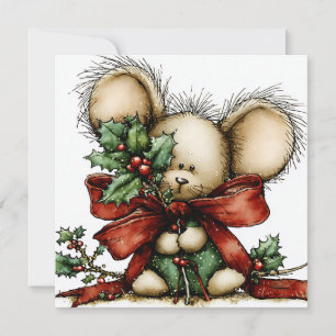 Whimsical Christmas Greeting Card