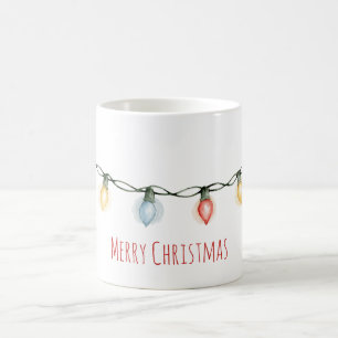 Whimsical Christmas Lights Coffee Mug