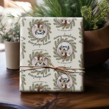 Whimsical Christmas Photo - Calligraphy - Branches