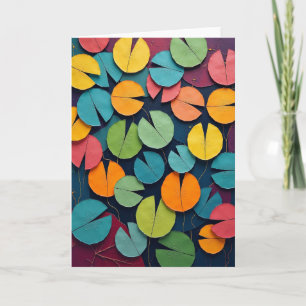 Whimsical Circles Birthday Card