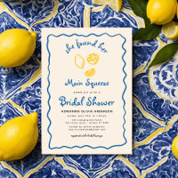 Whimsical Citrus Main Squeeze Funky Bridal Shower