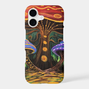 Whimsical Colorful Mushroom Cottagecore Magic