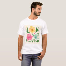 Whimsical Colourful Flower Illustration – Hand Dra