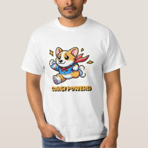 Whimsical Corgi Art for Pet Enthusiasts T-Shirt
