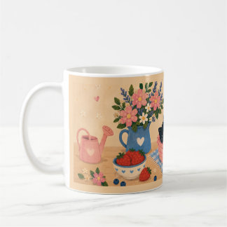 Whimsical Cosy Ceramic Coffee Mug