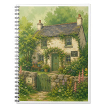 Whimsical Cottage Core inspired Notebook