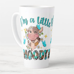 Whimsical Cow Humor   Latte Mug