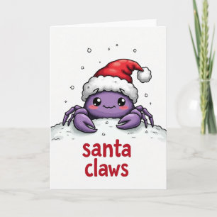 Whimsical Creature Christmas Card