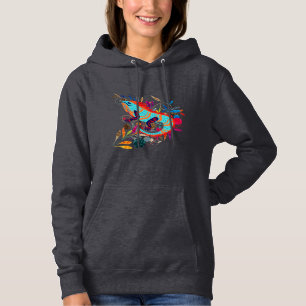 Whimsical Creatures   Iguana Hoodie
