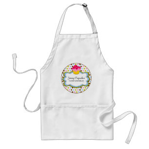Whimsical Cupcake Bakery Personalised Apron