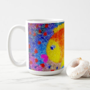 Whimsical Cute Goldfish Tropical Ocean Coffee Mug