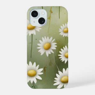 Whimsical Daisies iPhone 15 Case