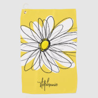 Whimsical Daisy Custom Text and can edit colour