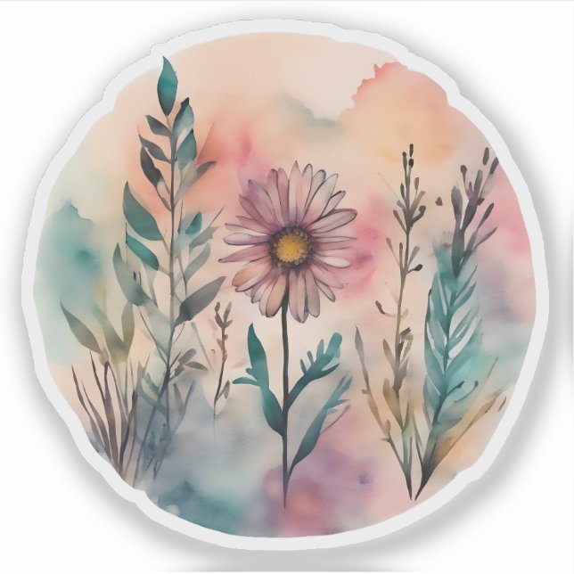 Whimsical Daisy Garden (Front)