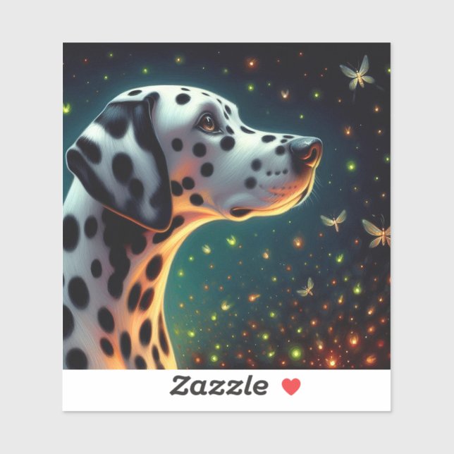Whimsical Dalmation Dog (Sheet)