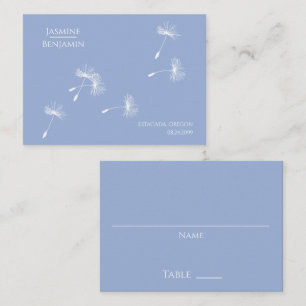 Whimsical Dandelion Wedding Place / Escort Card