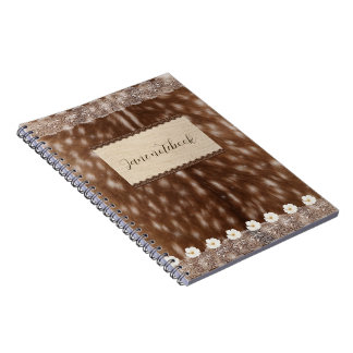 Whimsical deer notebook