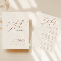 Whimsical Desert | Beige All In One Wedding