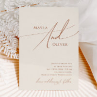 Whimsical Desert | Beige Casual Wedding