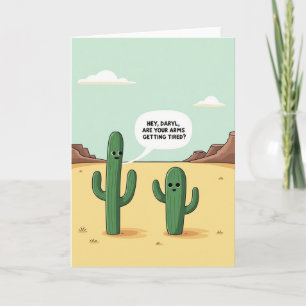 Whimsical Desert Birthday Card