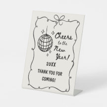 Whimsical Disco Ball New Year's Eve Party