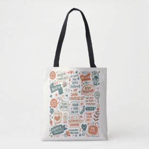 Whimsical Doodle Art Prints Infuse Your Space with Tote Bag