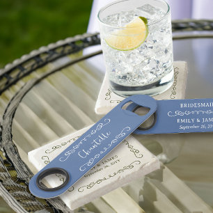 Whimsical Doodle Heart Border Any Colour Bridesmai