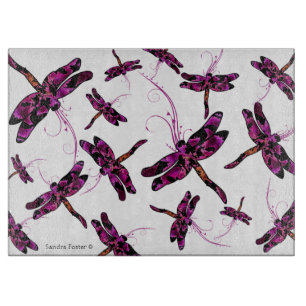 Whimsical Dragonflies Cutting Board