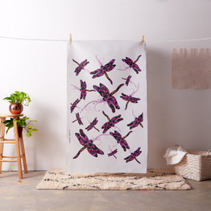 Whimsical Dragonflies Fabric