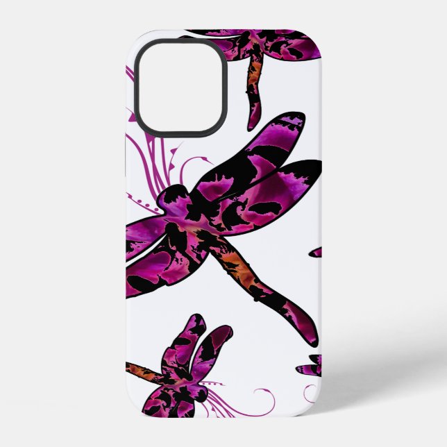 Whimsical Dragonflies iPhone Case (Back)