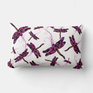 Whimsical Dragonflies  Lumbar Cushion