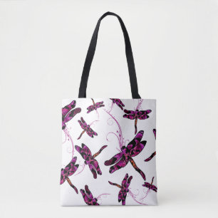 Whimsical Dragonflies Tote Bag
