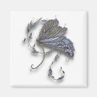 Whimsical Dragonfly Magnet